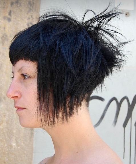cieniowane fryzury krótkie uczesanie damskie zdjęcie numer 23A